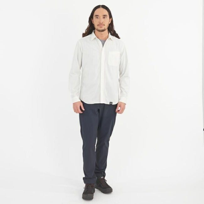 IB SOLID SHIRT LS Men's FOGGY DEW