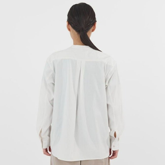 IB CHECK STAND SHIRT LS Women's FOGGY DEW