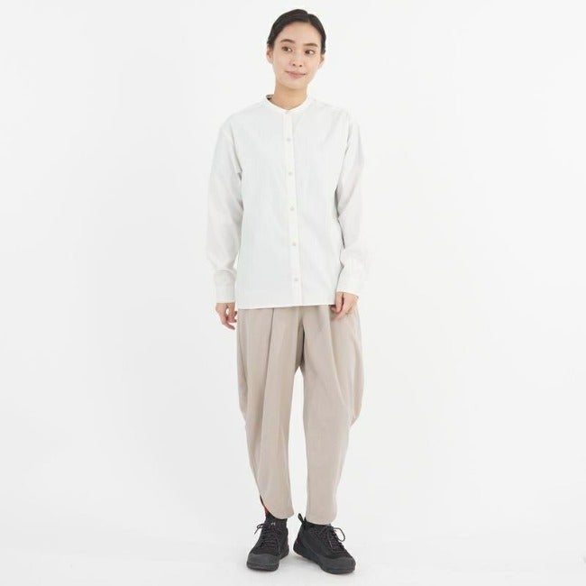IB CHECK STAND SHIRT LS Women's FOGGY DEW