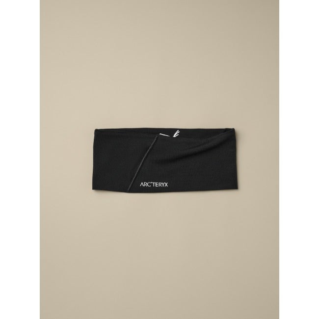 Satoro Merino Headband Black / Arctic Silk
