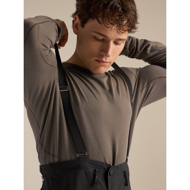 Satoro Merino Wool Crew Neck LS Men's Mongoose