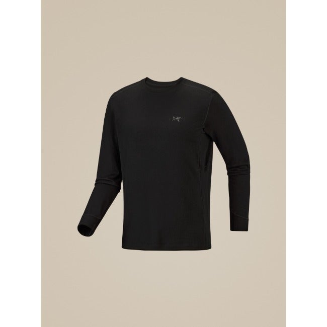 Satoro Merino Wool Crew Neck LS Men's Black