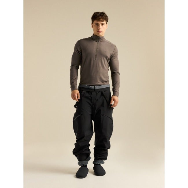 Satoro Merino Wool Zip Neck Men's Mongoose