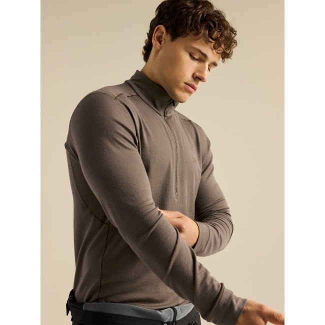Satoro Merino Wool Zip Neck Men's Mongoose
