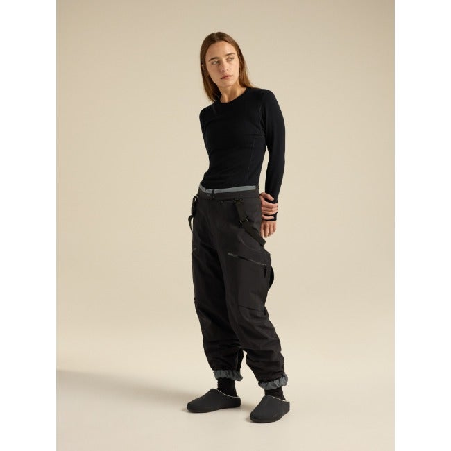 Satoro Merino Wool Crew Neck LS Women's Black