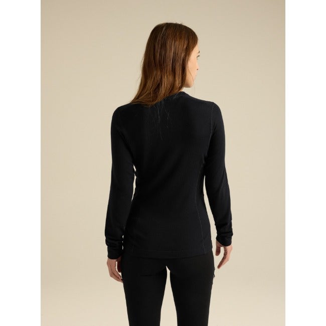 Satoro Merino Wool Crew Neck LS Women's Black