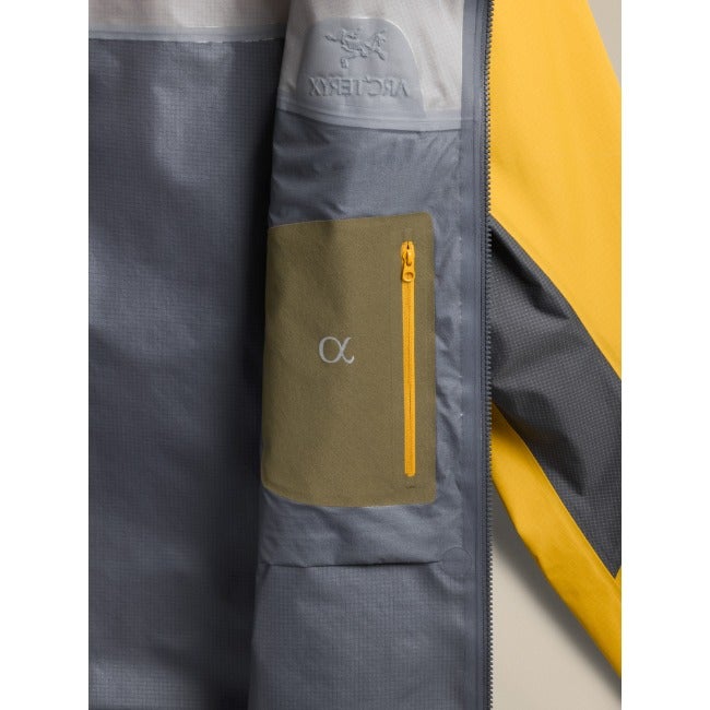 Alpha Jacket Men's Larch / Dk Grey