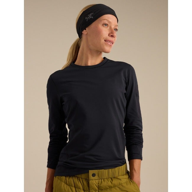 Rho Crew Neck LS Women's Black