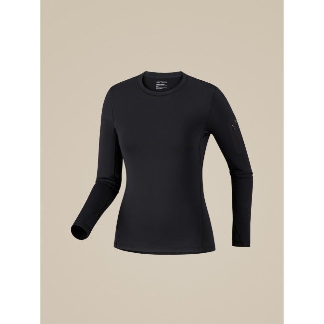 Rho Crew Neck LS Women's Black