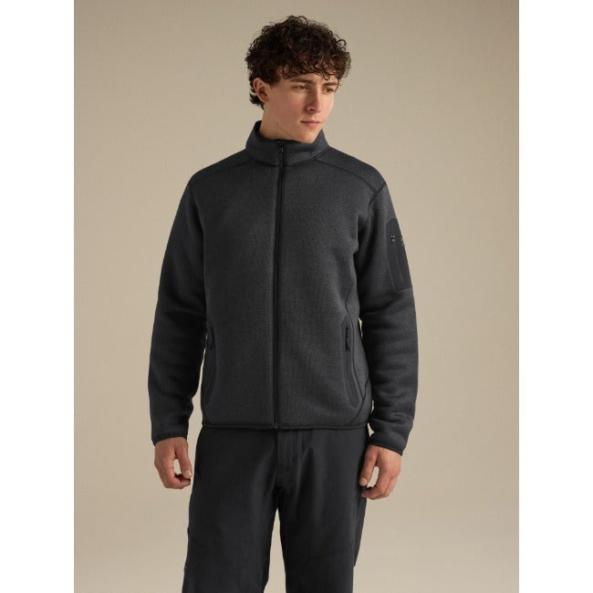 Covert Cardigan Men's Black Heather