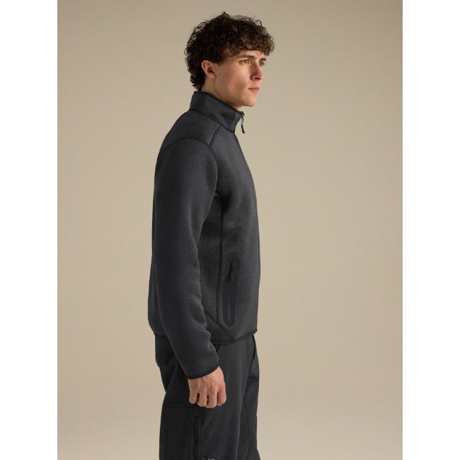 Covert Cardigan Men's Black Heather
