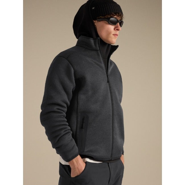 Covert Cardigan Men's Black Heather