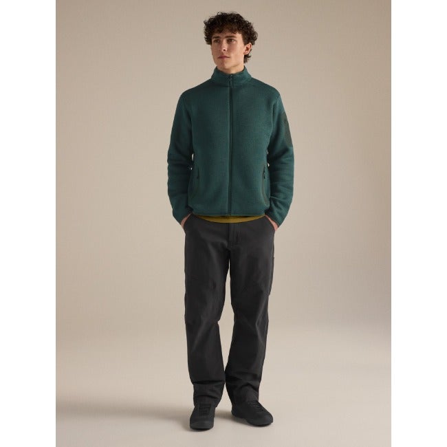 Covert Cardigan Men's Dark Jade Heather