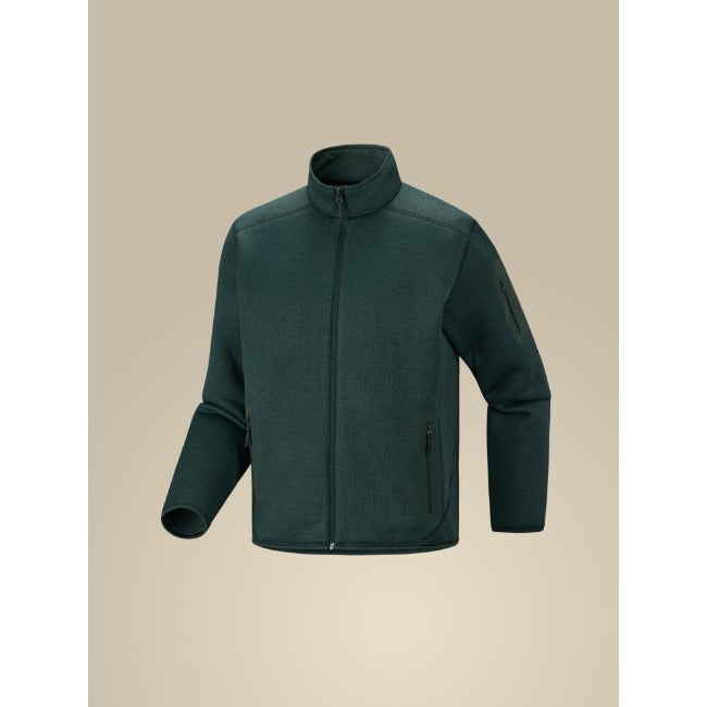 Covert Cardigan Men's Dark Jade Heather