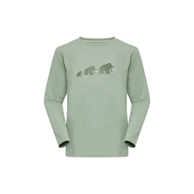 Mammut Core Longsleeve Kids Logo willow