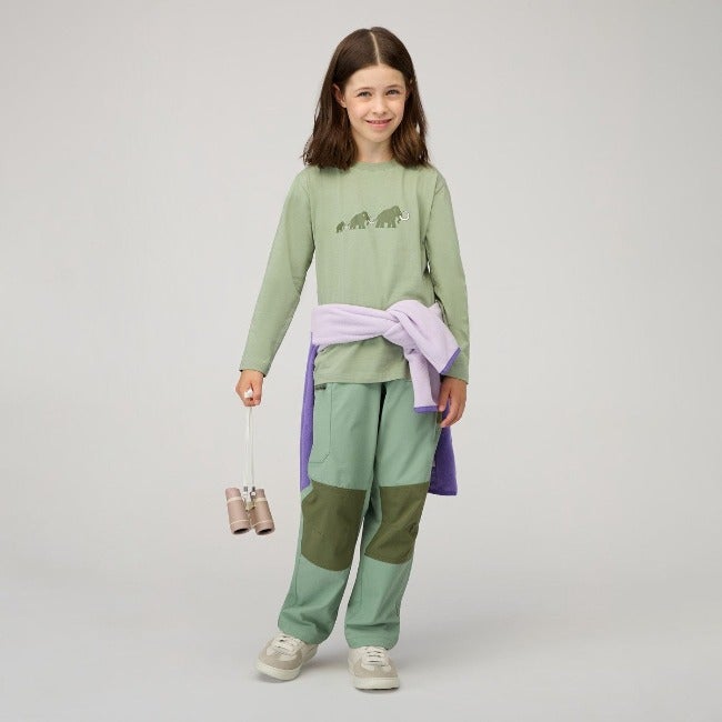 Mammut Core Longsleeve Kids Logo willow