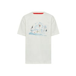 Mammut Base T-Shirt Climbing Kids white