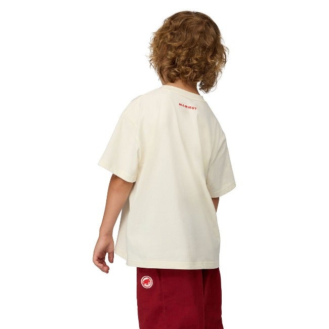 Mammut Base T-Shirt Climbing Kids white