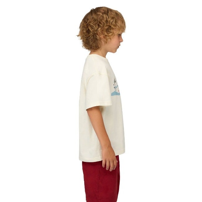 Mammut Base T-Shirt Climbing Kids white