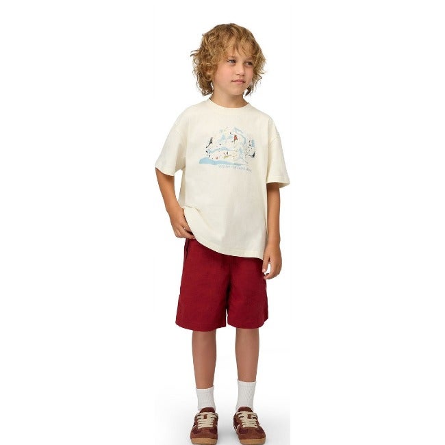 Mammut Base T-Shirt Climbing Kids white