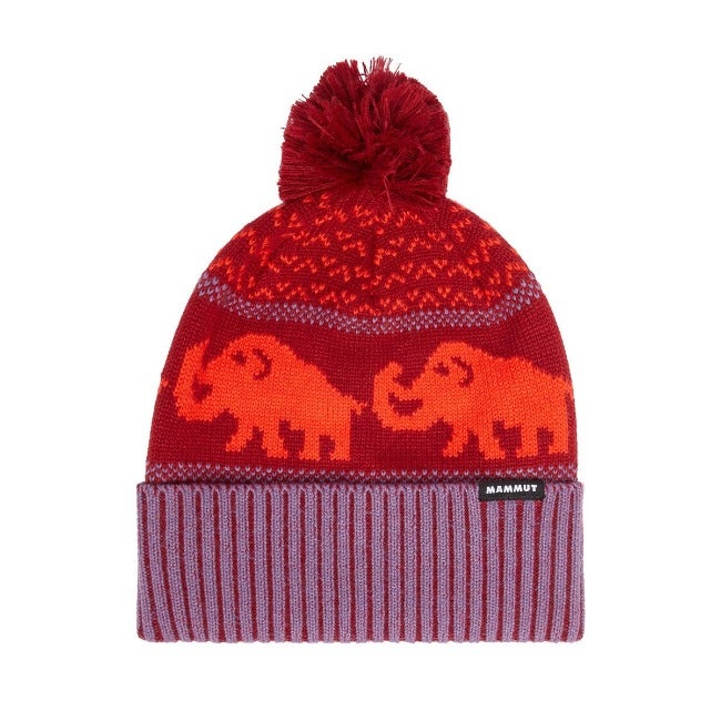 Mammut Retro Beanie dark mammut red-paloja