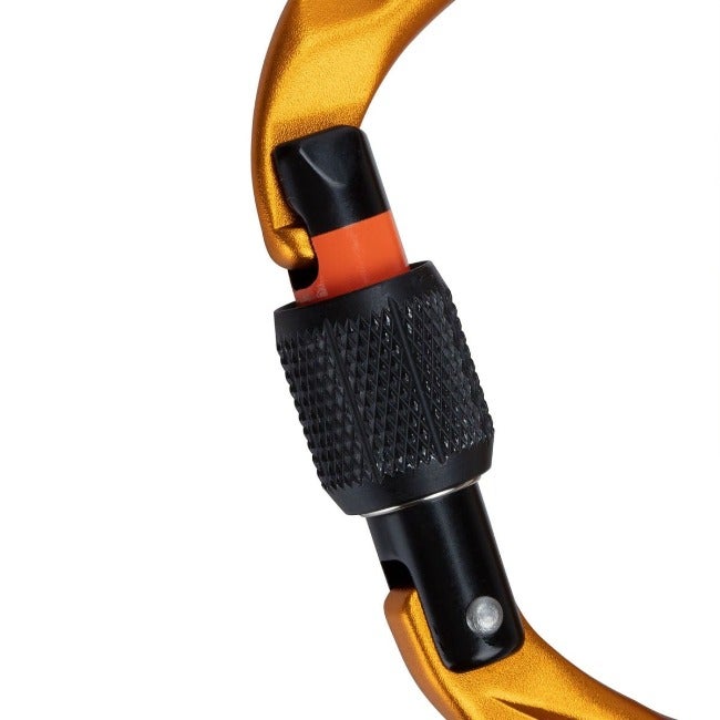 Sender Screwgate Carabiner Screw Gate, gold