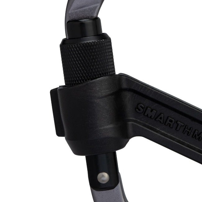 Smart HMS 2.0 Screwgate Carabiner Screw Gate, grey
