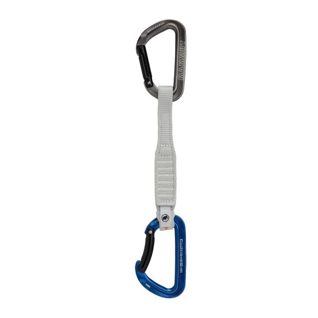 Workhorse Keylock 17 cm Quickdraw Straight Gate/Bent Gate Key Lock, grey-blue