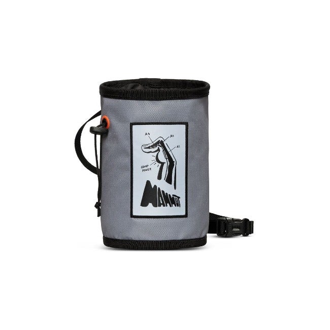 Gym Print Chalk Bag alloy