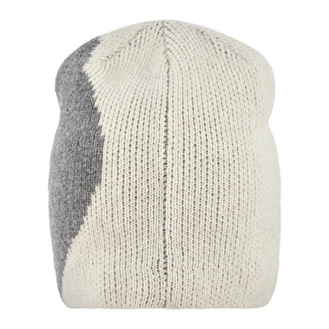 Bergtagen Jacquard Beanie Chalk White / Grey