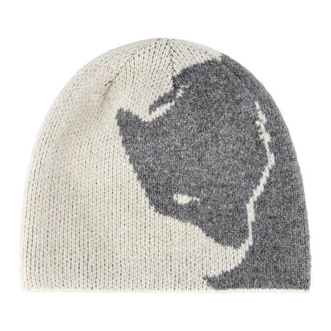 Bergtagen Jacquard Beanie Chalk White / Grey