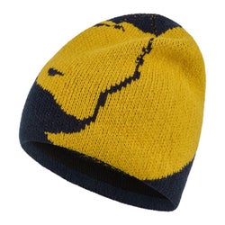 Bergtagen Jacquard Beanie Dark Navy / Mustard Yellow