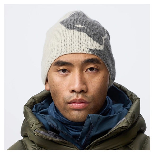 Bergtagen Jacquard Beanie Dark Navy / Mustard Yellow