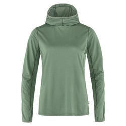 Abisko Sun-hoodie W Patina Green