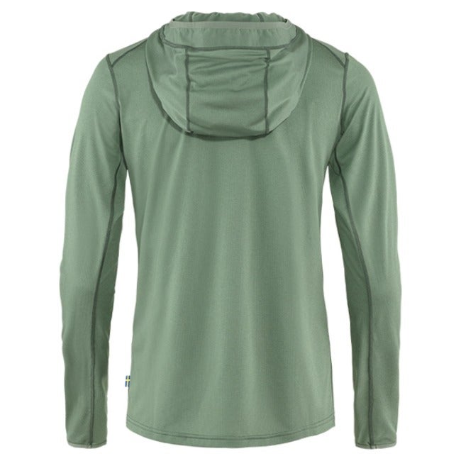 Abisko Sun-hoodie W Patina Green