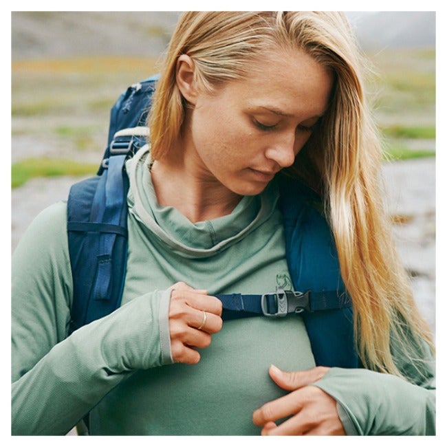 Abisko Sun-hoodie W Patina Green