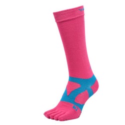 スパイダーアーチロング5toe スベリドメ ローズ×エメラルド