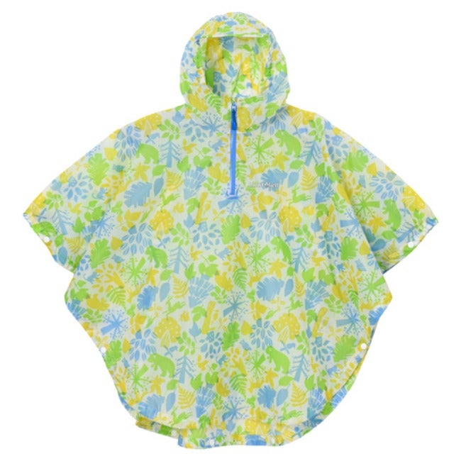 プリント トレッキング レインポンチョ Kid's 95-125