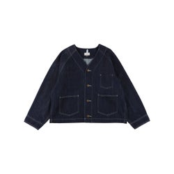 デニム ノーカラージャケット（ウィメンズ）