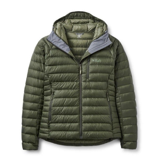 Microlight Alpine Hoody Wmns アーミー