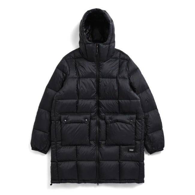 マウンテン パッカブル ボリュームフード ダウンコート ブラック