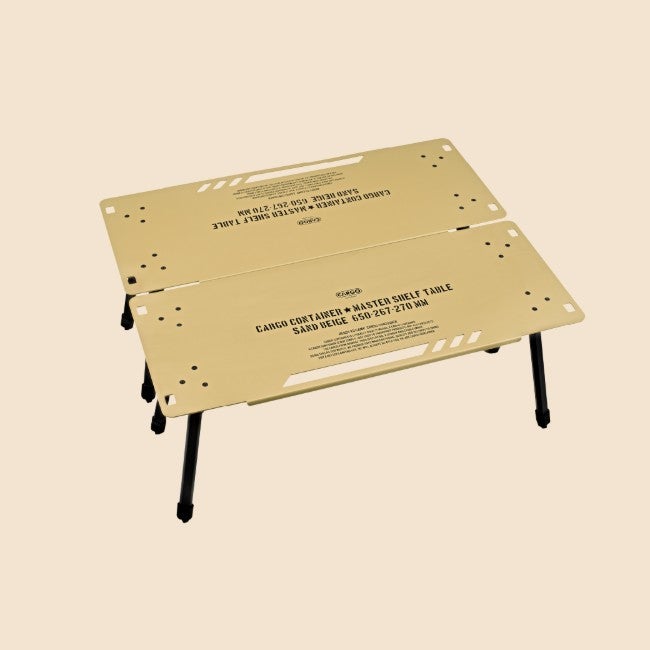 MASTER SHELF TABLE ベージュ