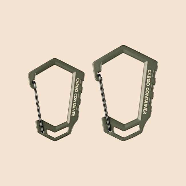 HARD KARABINER D カーキ